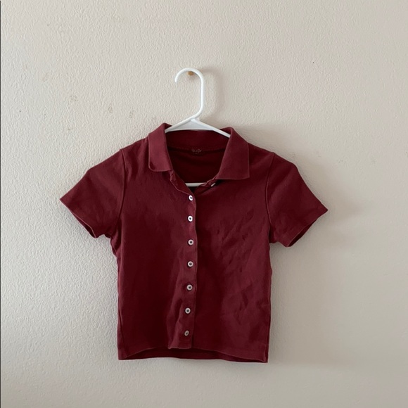 Brandy Melville Caroline Polo Top - Picture 1 of 2